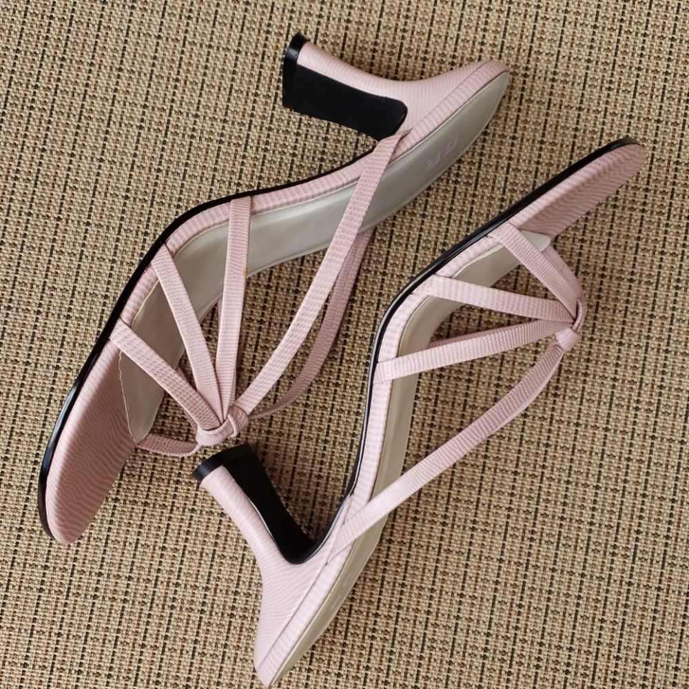 Nordstrom BP | light pink dress sandals | 9 EUC - Picture 9 of 12